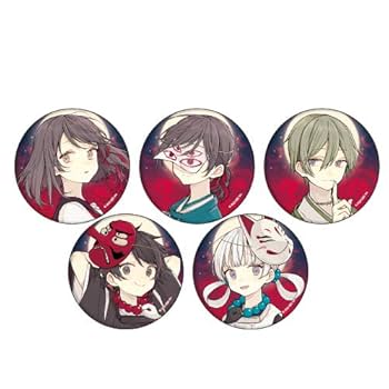ルパ　缶バッジ　4個 Amazon | A3 四ツ目神×赤倉 01 65mm 缶バッジ‎ BAT-YTMA-01 全5